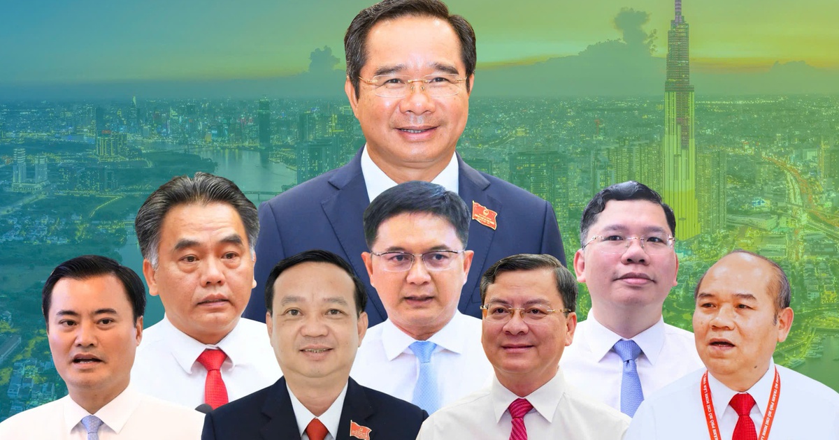 Chân dung 8 lãnh đạo UBND TP.HCM nhiệm kỳ 2026 - 2031