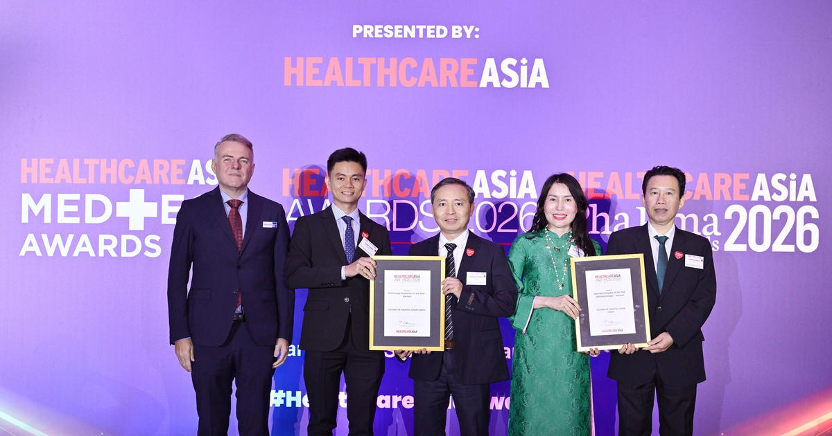 Mắt Sài Gòn 4 năm liên tiếp giữ ngôi vị 'Bệnh viện chuyên khoa của năm'