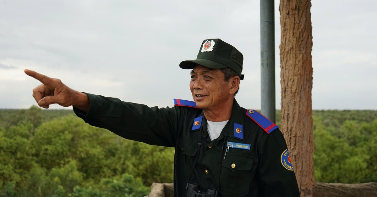 Người gác rừng ở Tràm Chim