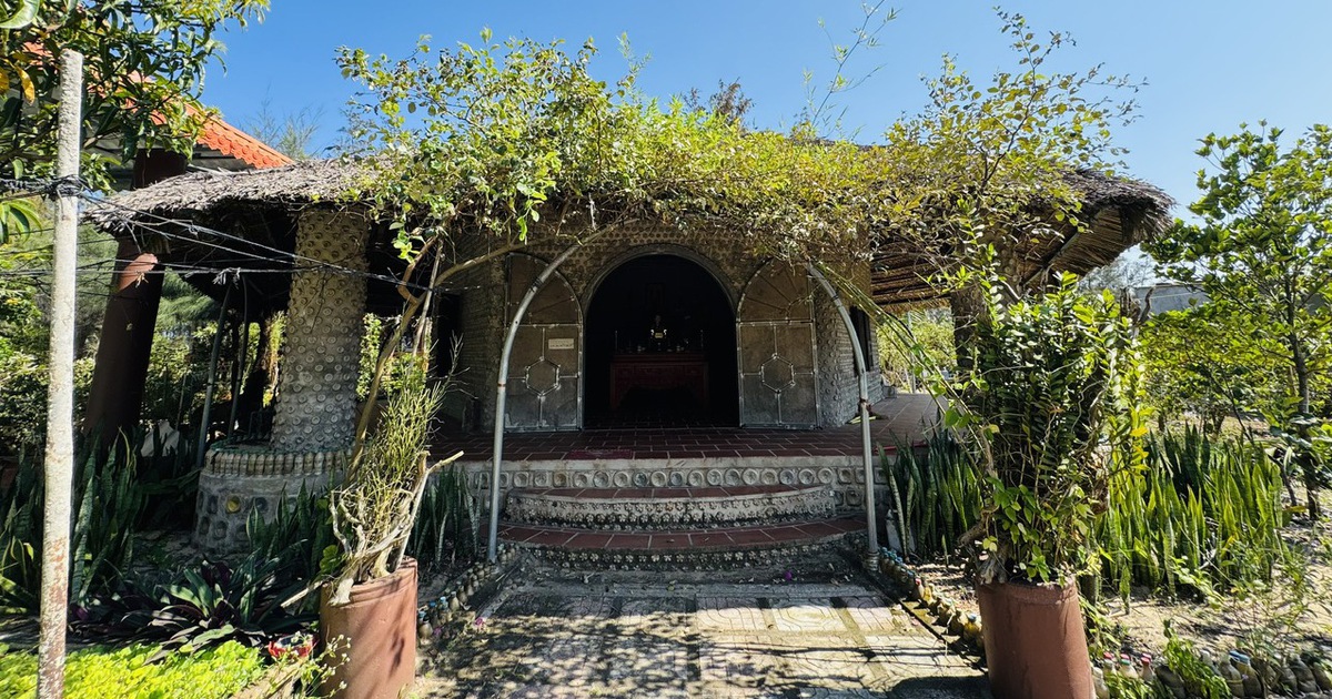 70.000 chai nhựa biến thành ngôi đền độc đáo ở Quảng Ngãi