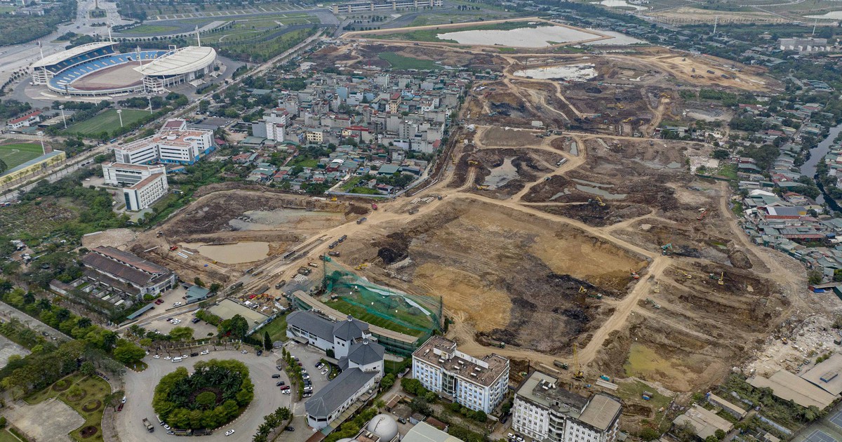 Hà Nội gấp rút thi công 7 hồ điều hòa đón đầu mùa mưa