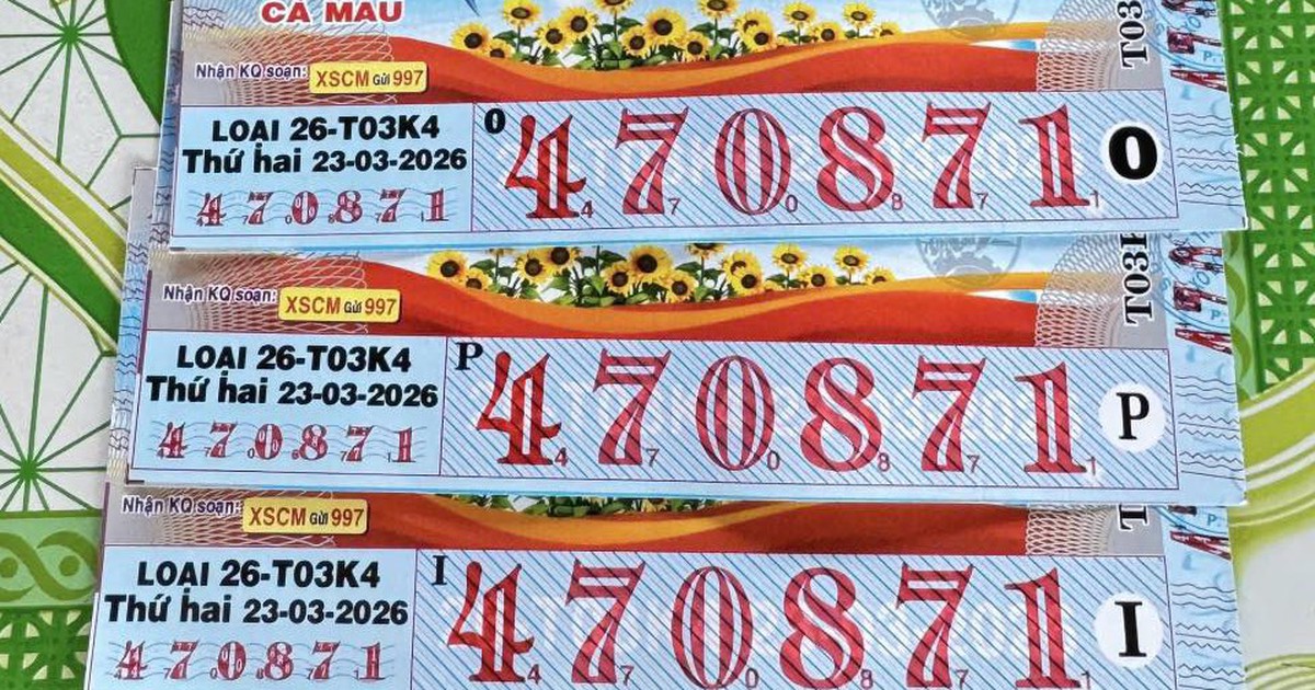 Cha trúng 10 tỉ xổ số miền Nam cho con 4 tỉ: Hẹn đại lý… chỗ cũ