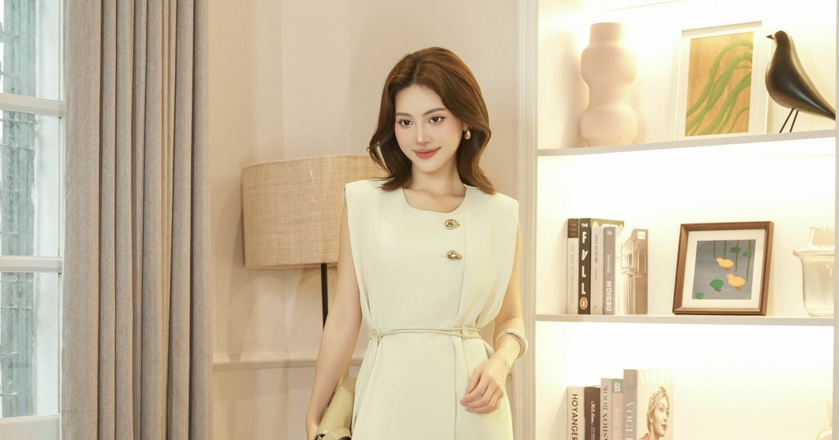 Trang phục thắt dây eo tôn lên vòng 2 thanh thoát