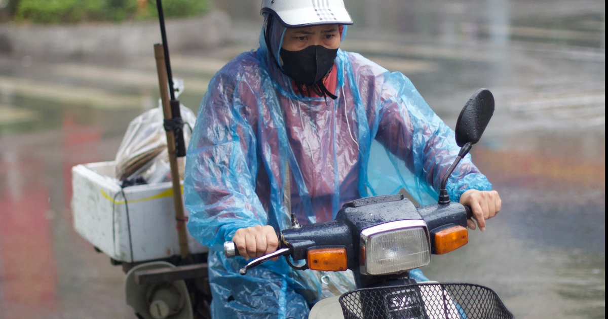 Đêm nay 31.3, không khí lạnh tràn xuống miền Bắc gây mưa 2 ngày