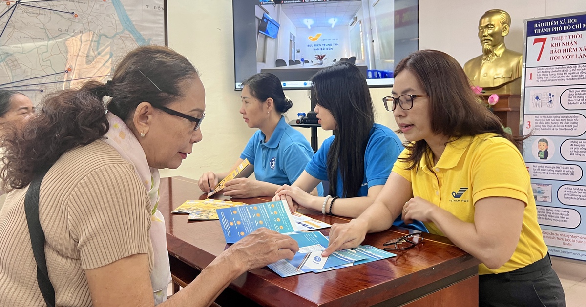 Lịch chi trả lương hưu, trợ cấp BHXH tháng 4 ở TP.HCM