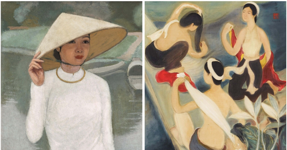 Tranh của danh họa Mai Trung Thứ, Lê Phổ làm 'dậy sóng' sàn đấu giá Hồng Kông