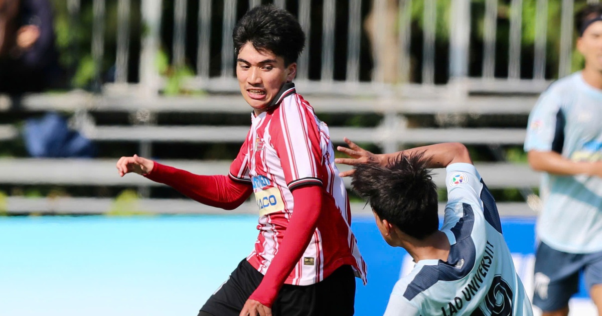 Trợ lý HLV Lào: 'Chúng tôi cổ vũ hết mình cho Trường ĐH Nha Trang’