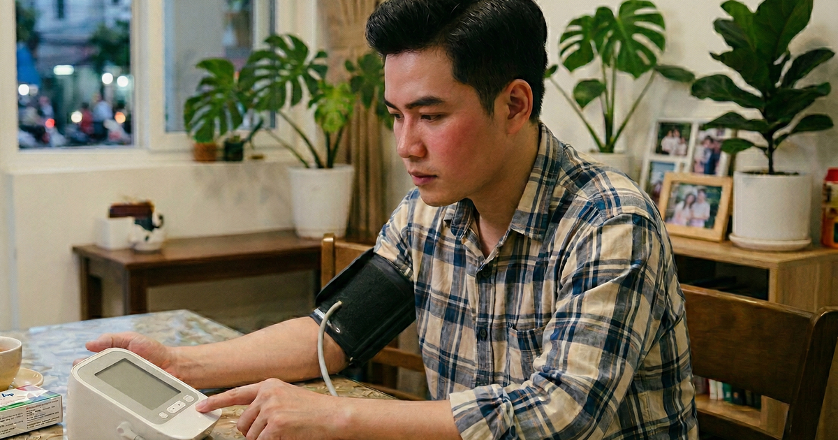 Mặt đỏ bừng có phải là dấu hiệu tăng huyết áp?