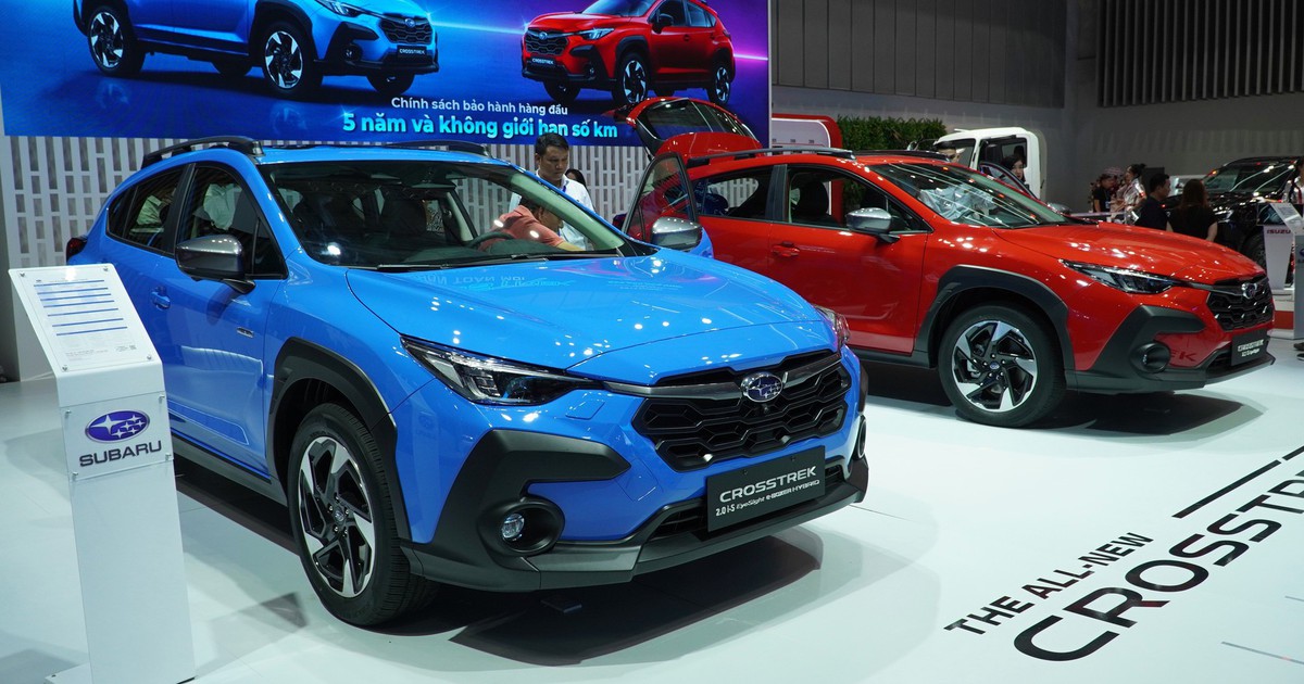 Xe Subaru hybrid tại Việt Nam không dính lỗi rò rỉ nhiên liệu