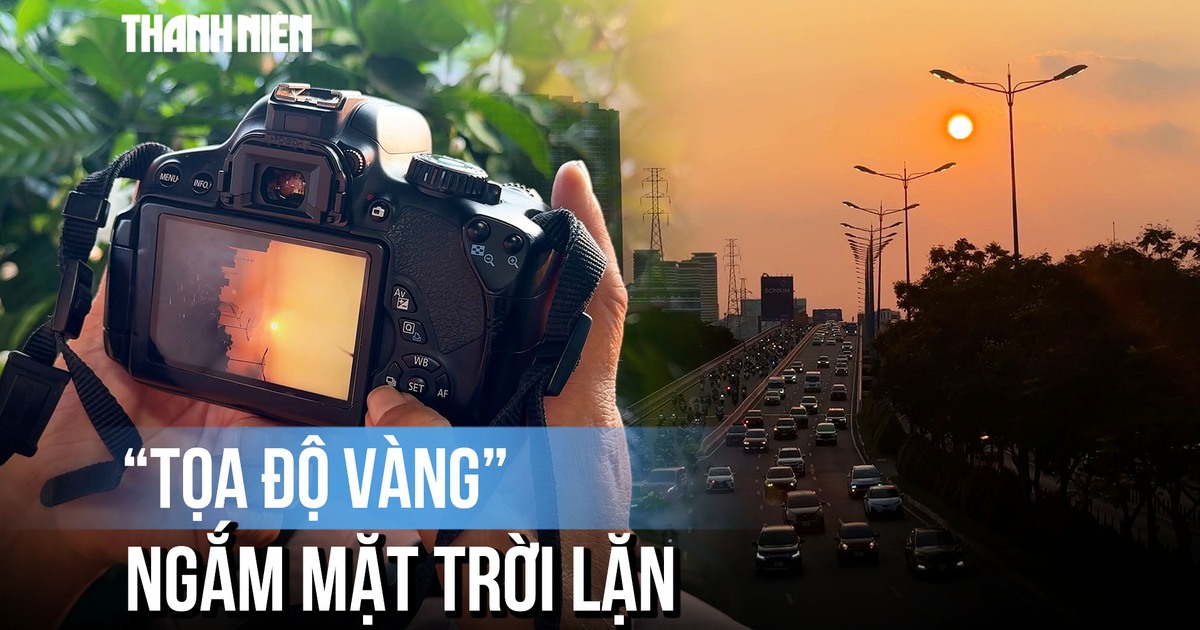 Ga metro trở thành 'tọa độ vàng' ngắm hoàng hôn đẹp nhất TP.HCM