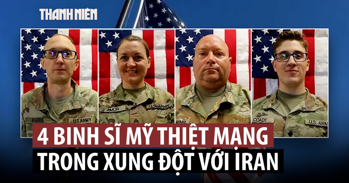 Mỹ công bố tên những binh sĩ đầu tiên thiệt mạng trong cuộc chiến chống Iran