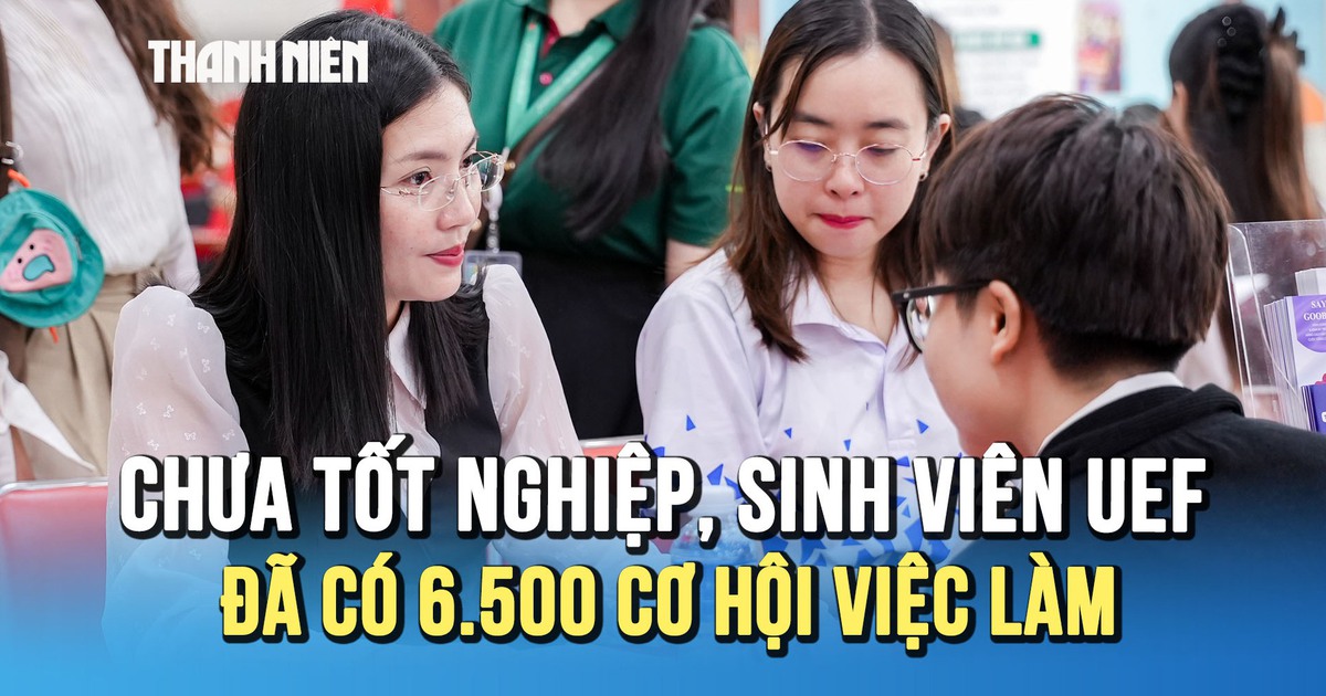 Chưa tốt nghiệp, sinh viên UEF đã có 6.500 cơ hội việc làm chờ sẵn