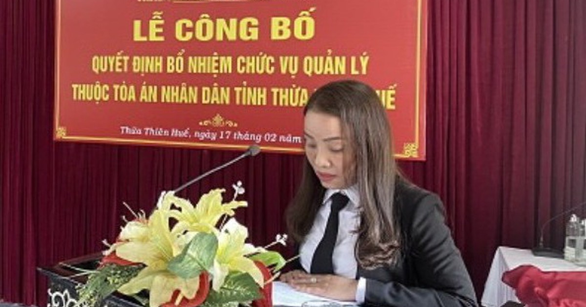 Khai trừ Đảng Phó chánh tòa Dân sự TAND thành phố Huế vì nhận hối lộ