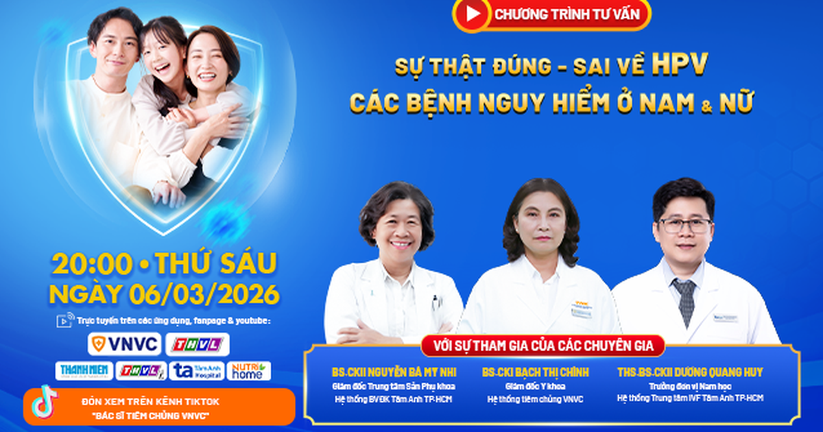 Tư vấn sức khỏe: Sự thật đúng sai về bệnh do virus HPV gây ra