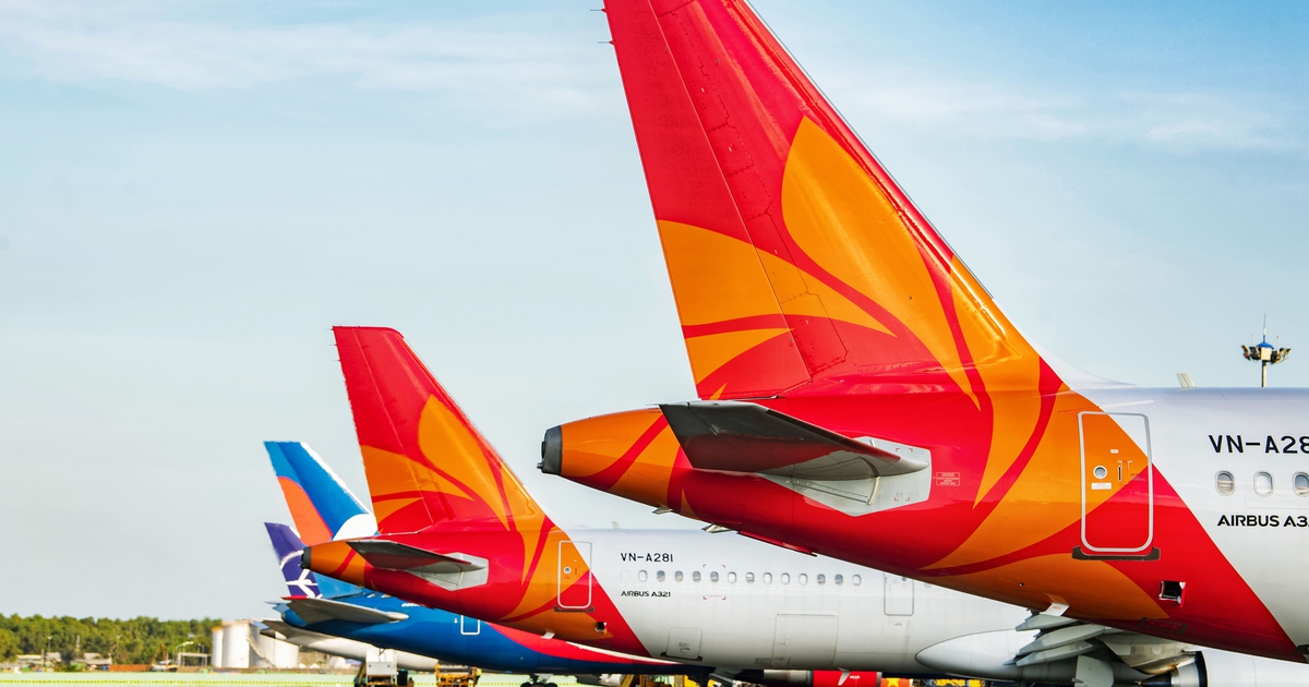 Hãng hàng không của Sun Group tiếp tục dẫn đầu về tỷ lệ đúng giờ