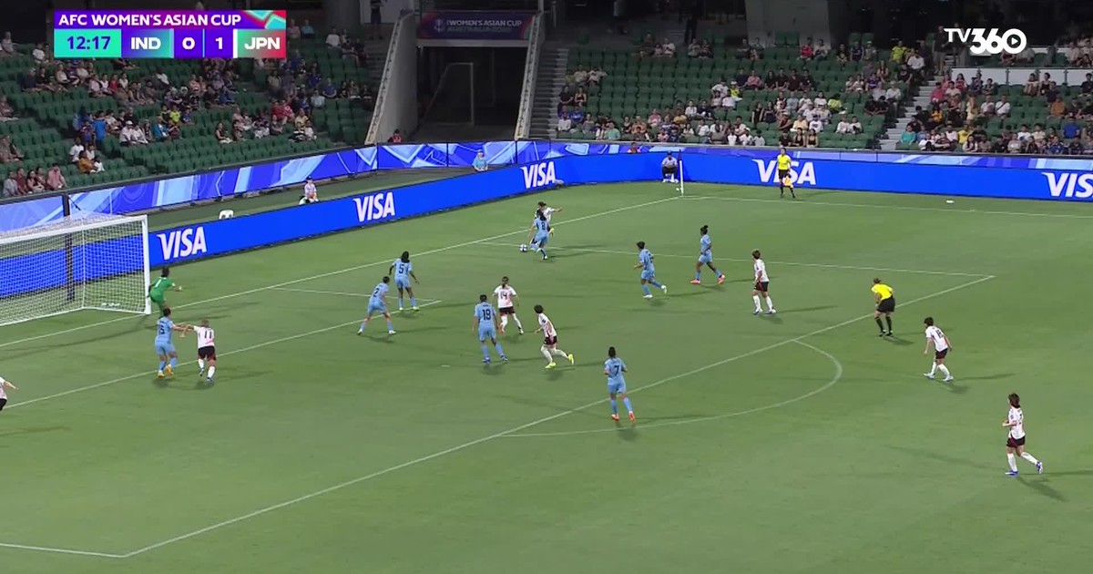 Highlight đội tuyển nữ Nhật Bản 11-0 Ấn Độ: Chiến thắng hủy diệt