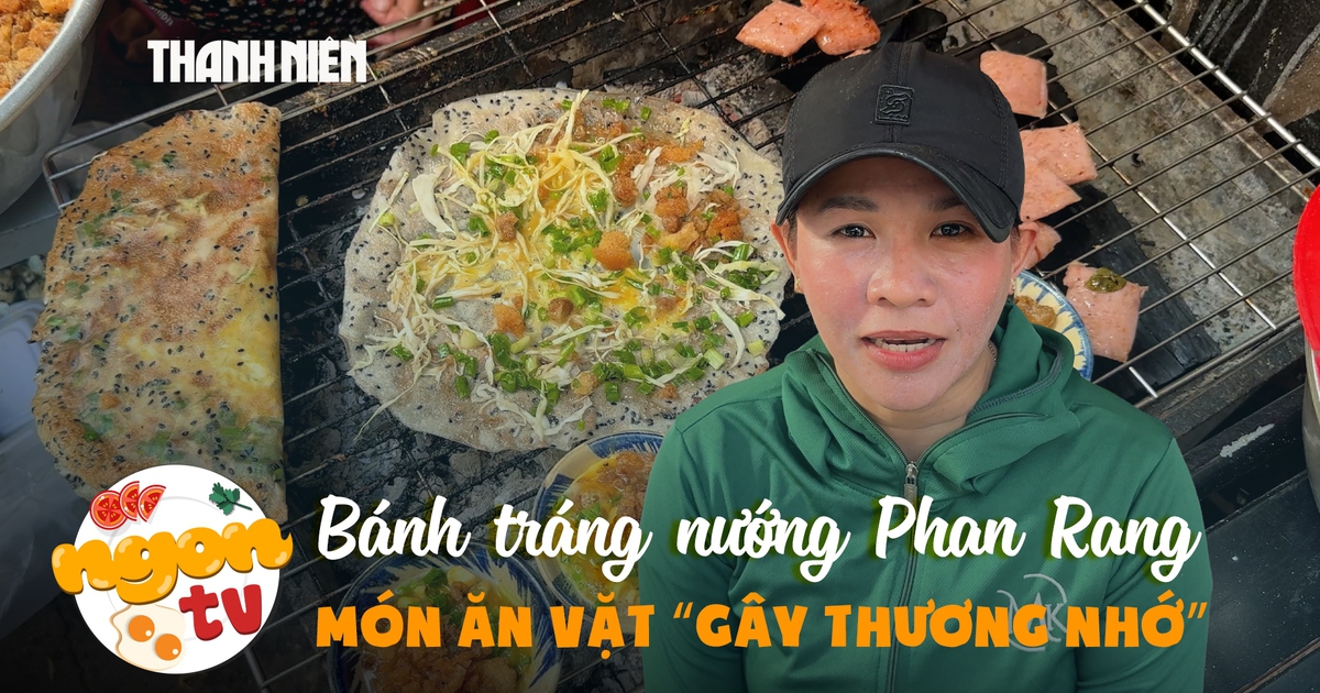 Bánh tráng nướng Phan Rang: Giòn rụm tóp mỡ, đậm đà mắm me