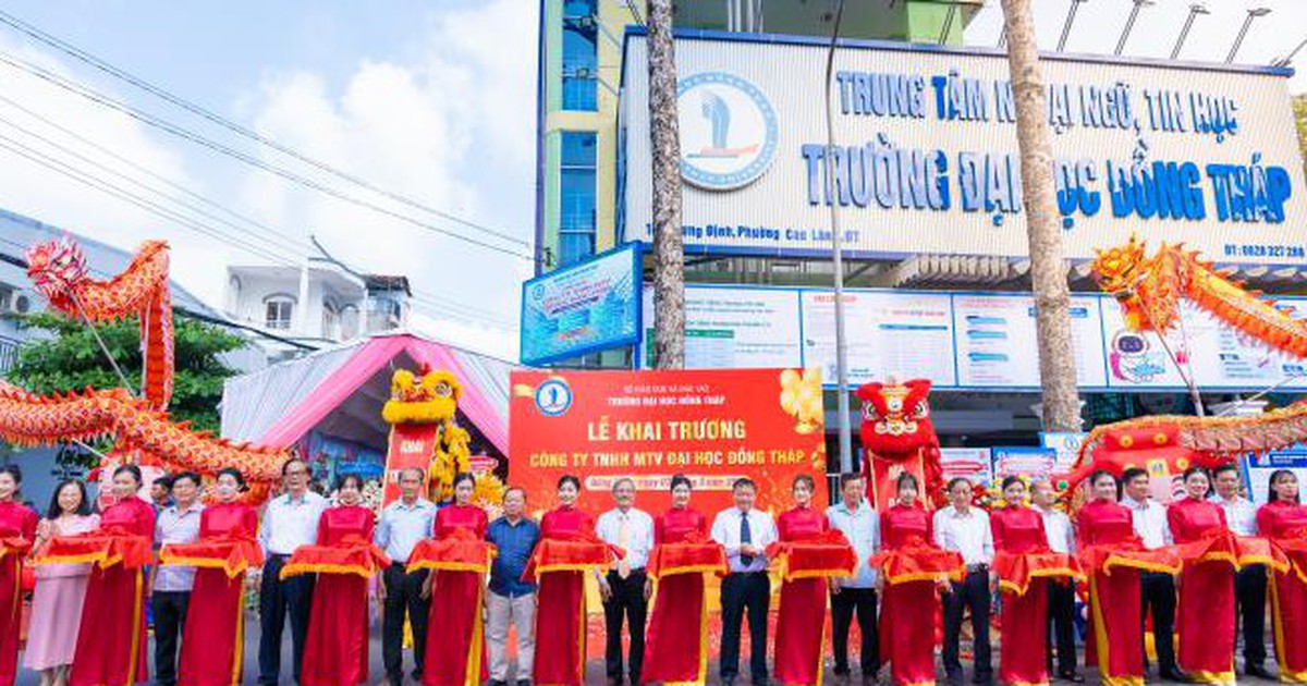 Trường ĐH học Đồng Tháp thành lập công ty dịch vụ đa ngành