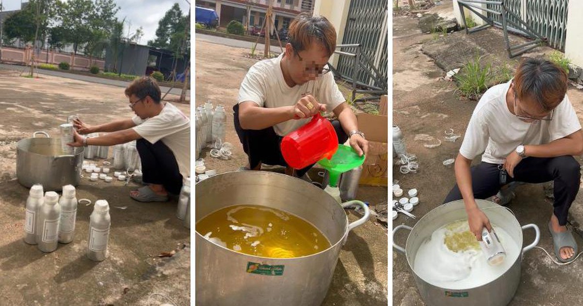 Công an tỉnh Đồng Nai tìm bị hại vụ nước hoa giả làm bằng máy đánh trứng