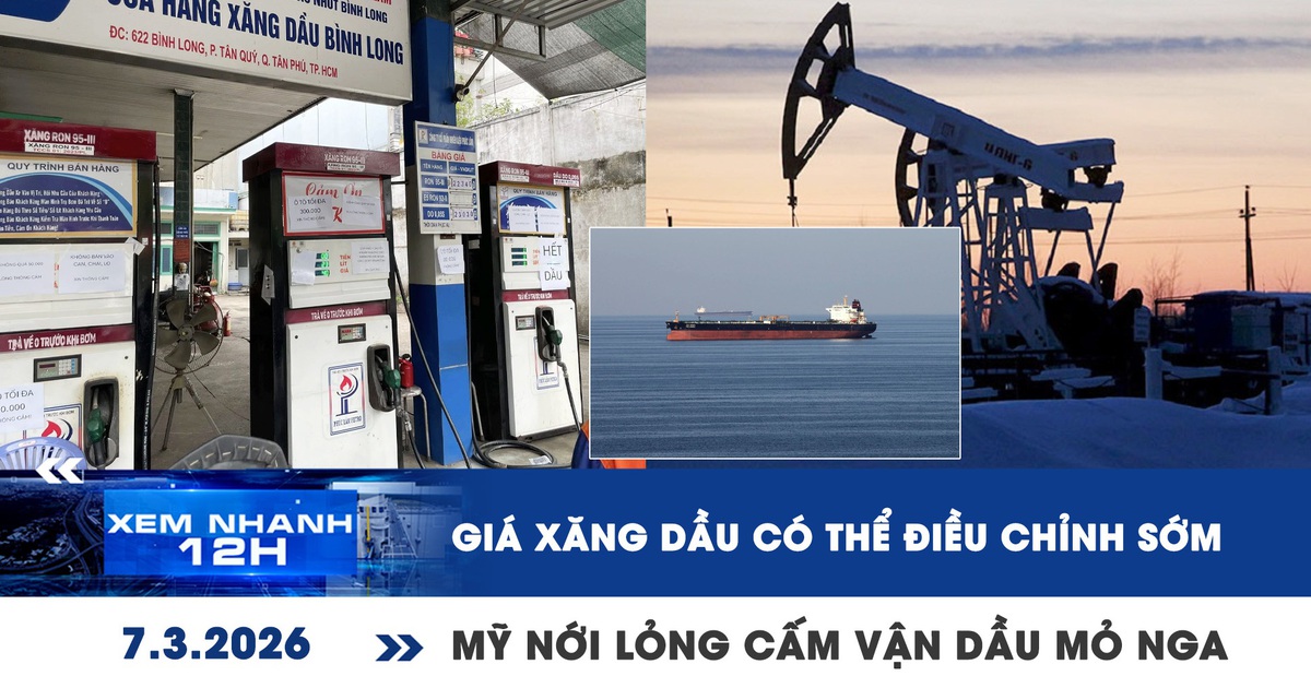 Xem nhanh 12h: Giá xăng dầu có thể điều chỉnh sớm | Mỹ nới lỏng cấm vận dầu mỏ Nga