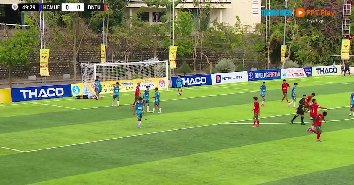 Highlight Trường ĐH Sư phạm TP.HCM 0-2 Trường ĐH Công nghệ Đồng Nai: Bản lĩnh trận ra quân