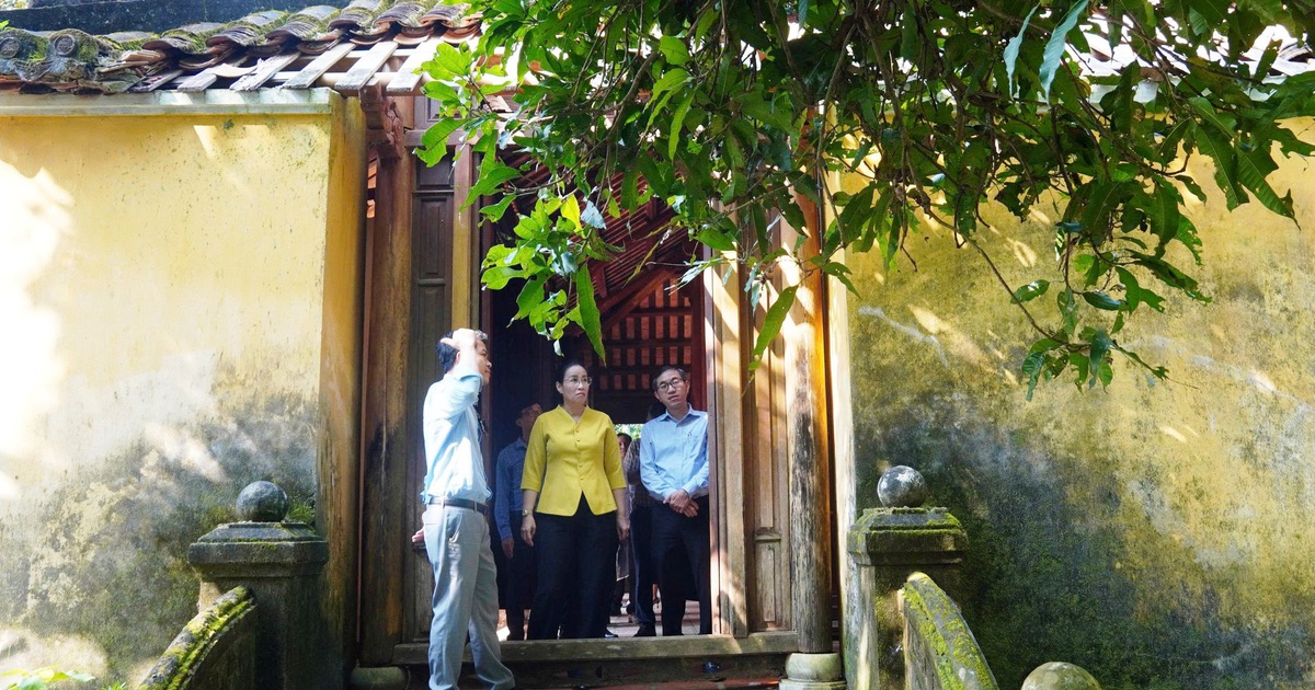 Khẩn cấp tu bổ di tích quốc gia nhà lưu niệm Phan Châu Trinh