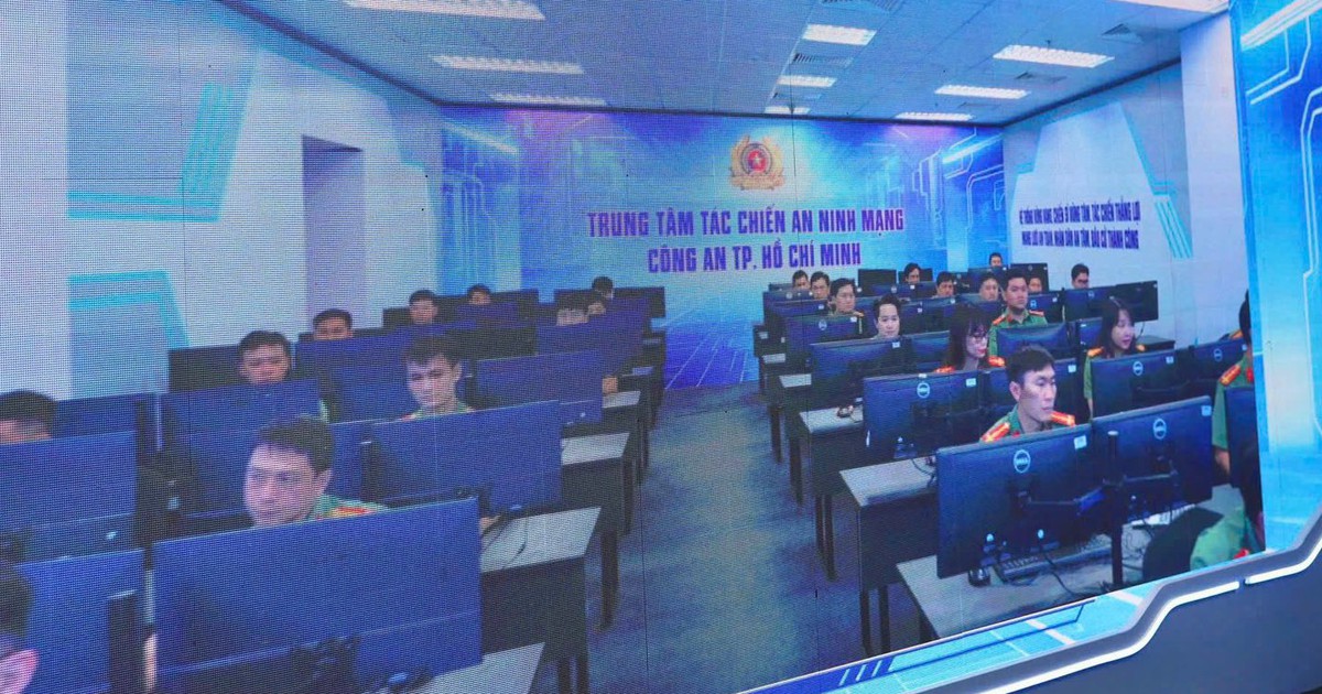 C&ocirc;ng an TP.HCM ra mắt Trung t&acirc;m T&aacute;c chiến An ninh mạng