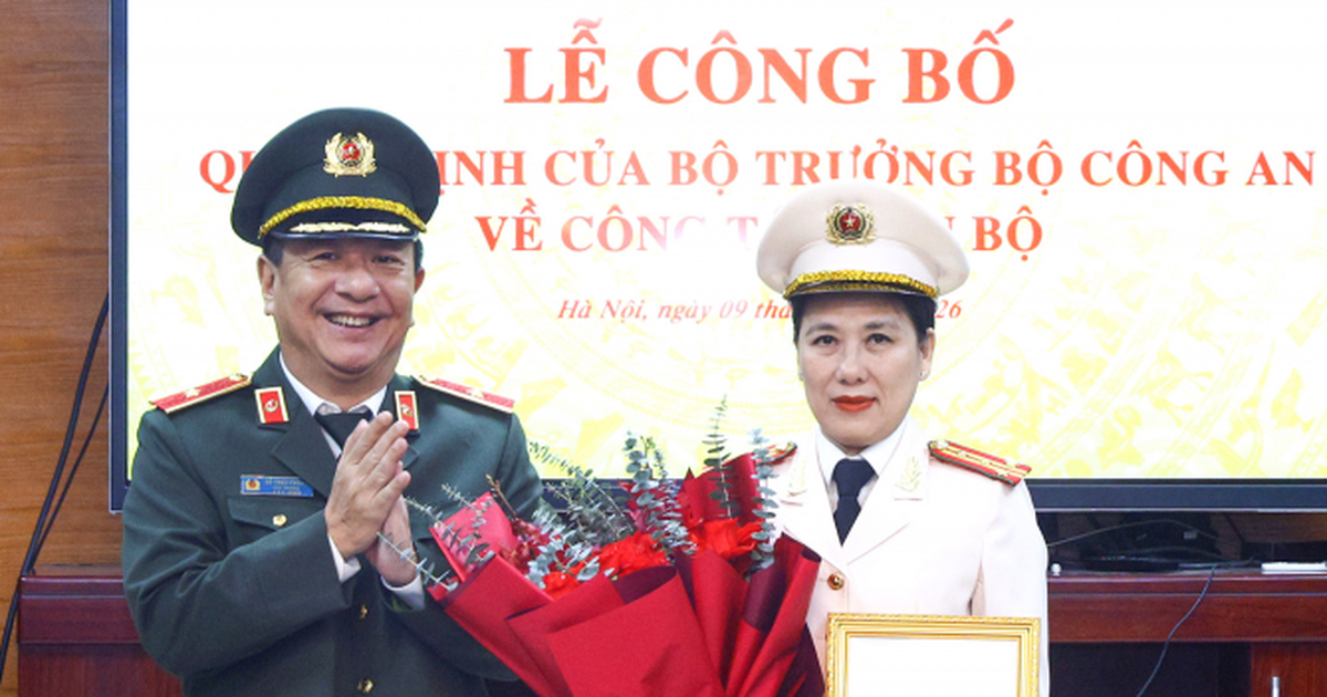 Đại t&aacute; Nguyễn Thị Thu Hằng được bổ nhiệm Ph&oacute; cục trưởng cục X04