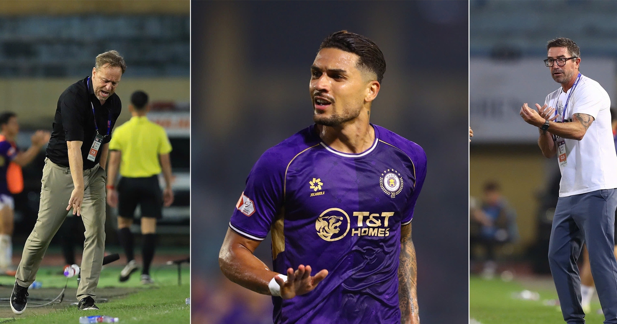 HLV Polking tiếc đứt ruột khi CLB CAHN đứt mạch bất bại, Hoàng Hên bất ngờ nhắc đến ông Kim Sang-sik