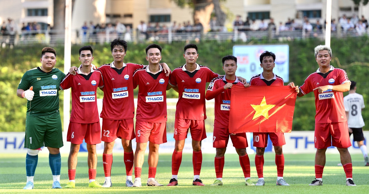 Trường ĐH Thủy lợi 0-0 Trường ĐH Svay Rieng: Quyết định ngôi đầu