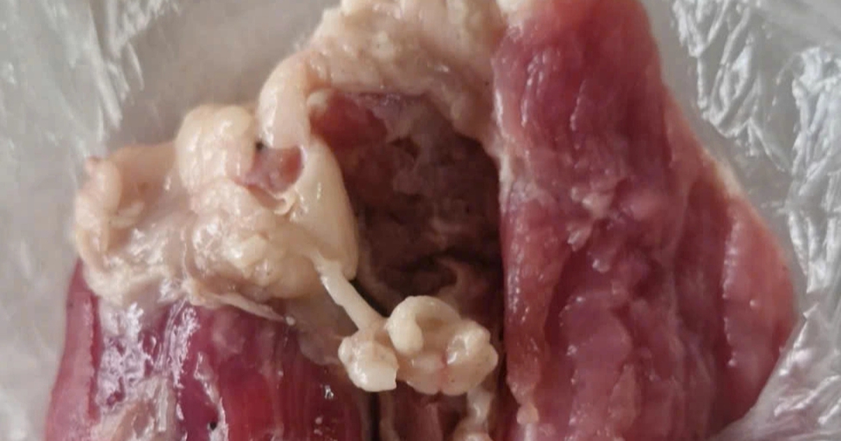 Phụ huynh Thái Nguyên "tố" bữa ăn bán trú trường mầm non có thịt lợn bệnh