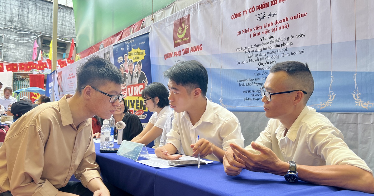 "Thời điểm vàng" tìm việc làm: Nghề đang tuyển dụng nhiều nhất ở TP.HCM