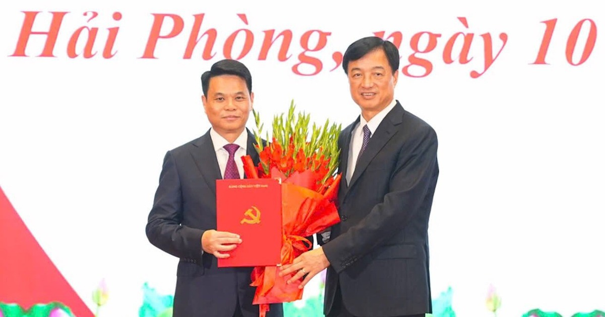 &Ocirc;ng L&ecirc; Ngọc Ch&acirc;u l&agrave;m B&iacute; thư Th&agrave;nh ủy Hải Ph&ograve;ng
