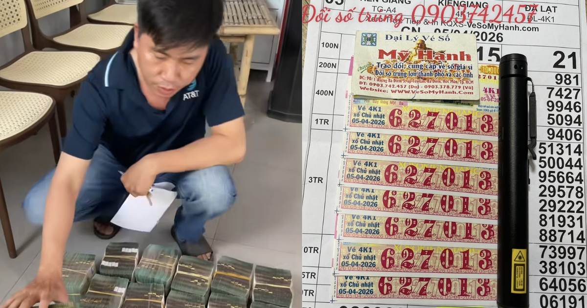 Mua v&eacute; số 'cho vui', người phụ nữ tr&uacute;ng độc đắc 14 tỉ xổ số miền Nam