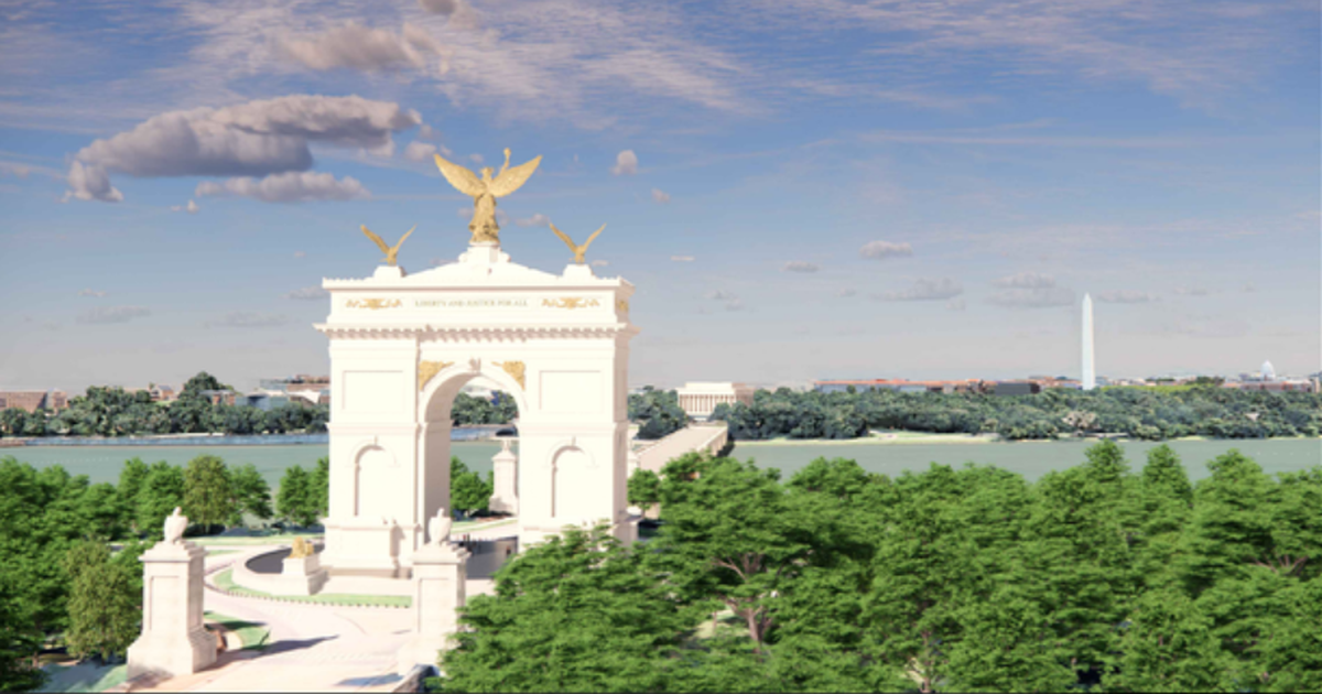 Tổng thống Trump muốn x&acirc;y 'khải ho&agrave;n m&ocirc;n' ở Washington
