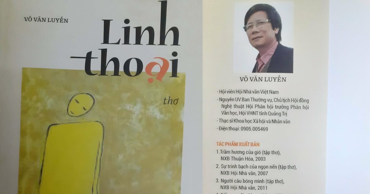‘Nợ’ thơ qua ‘Linh thoại’ của Võ Văn Luyến