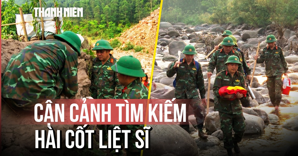 Băng rừng, vượt suối tìm hài cốt liệt sĩ ở núi rừng Dân Hóa