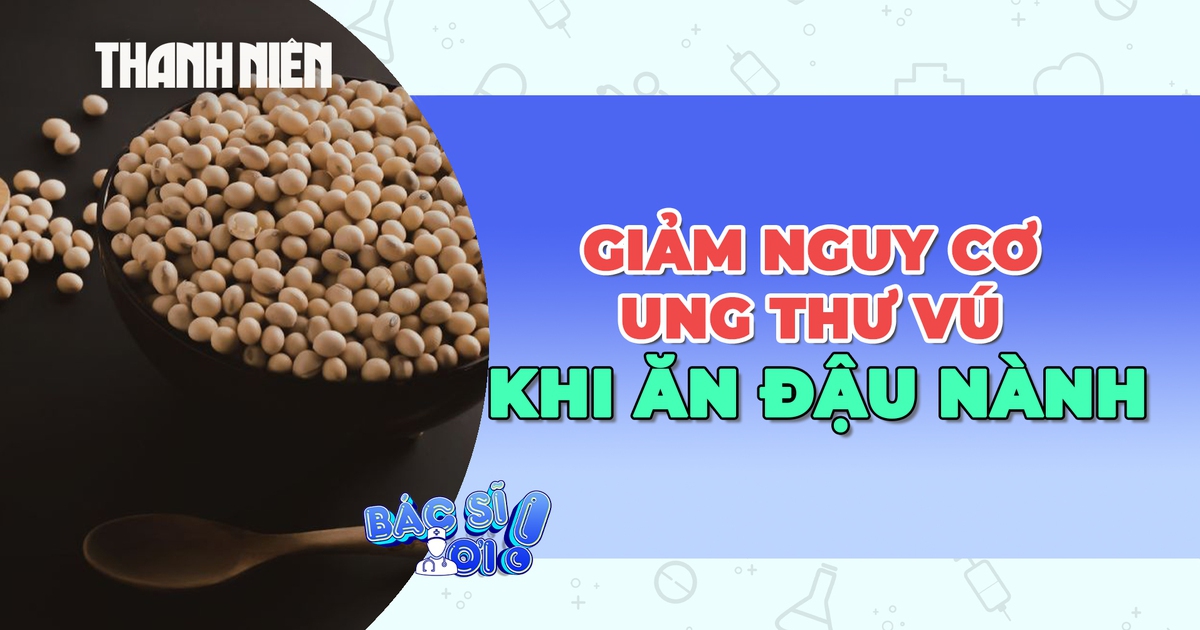 Giảm nguy cơ ung thư vú từ việc sử dụng đậu nành hợp lý