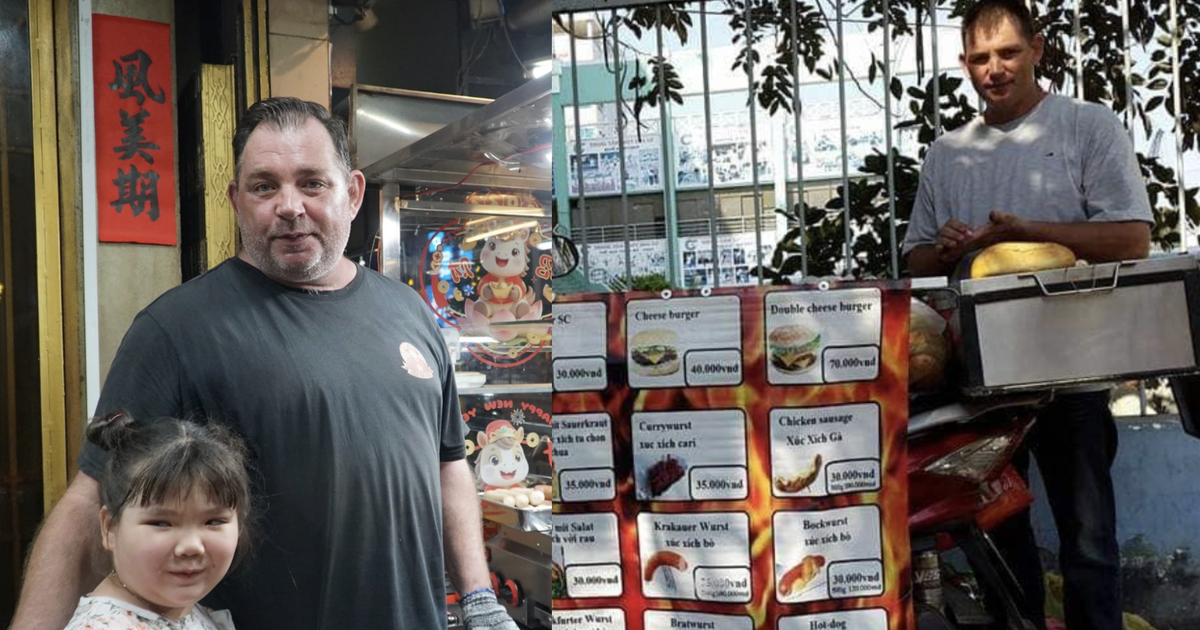 Ông Tây bán xúc xích Đức nổi tiếng một thời ở TP.HCM giờ ra sao?