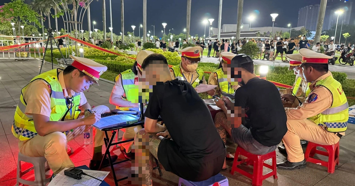 Xuyên đêm trấn áp thanh thiếu niên gây náo loạn đường phố Đà Nẵng