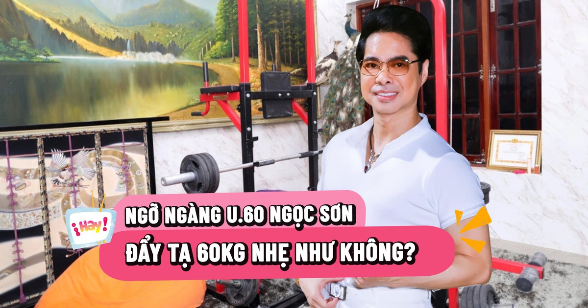 Ngọc Sơn phô diễn nội lực: Nâng tạ 60kg xong vẫn hát ngọt lịm