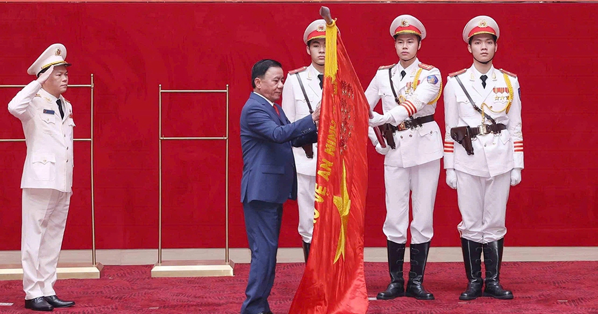 Cục An ninh nội địa đón nhận danh hiệu Anh hùng LLVTND