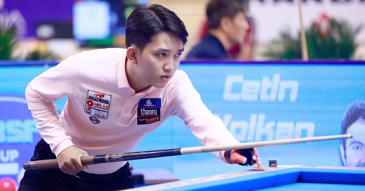 Lịch thi đấu billiards mới nhất: Chiêm Hồng Thái chạm trán 'vua thời gian'