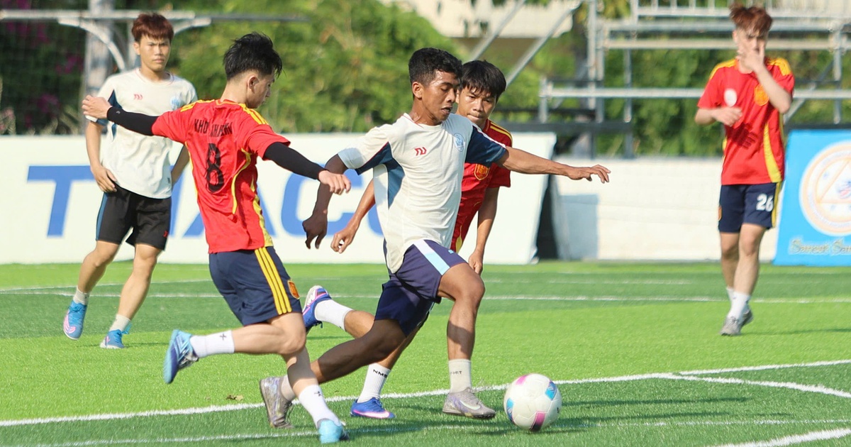 Trường ĐH Nha Trang tổ chức giải bóng đá sinh viên sau dấu ấn TNSV THACO Cup