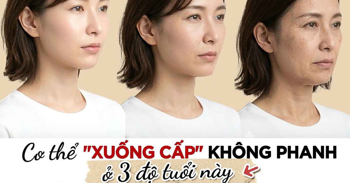 Cơ thể sẽ ‘xuống cấp’ nhanh ở 3 độ tuổi này, biết sớm còn kịp cải thiện