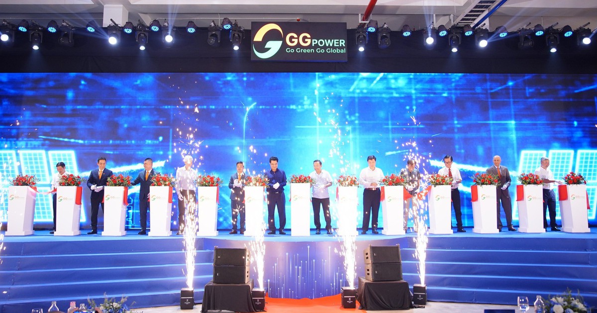 Nhà máy pin lưu trữ năng lượng 5 GWh/năm tại Hưng Yên