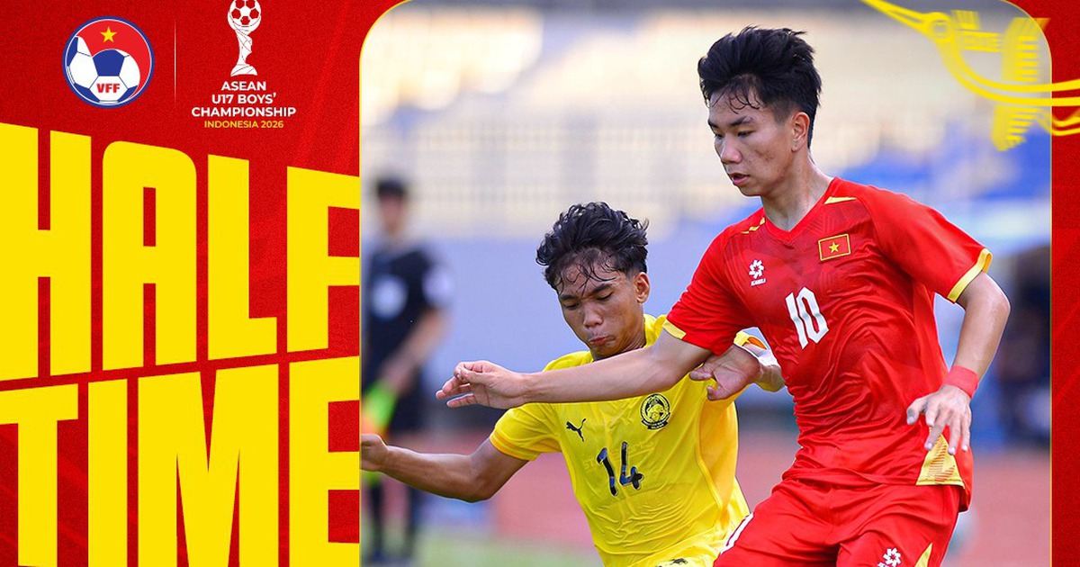 Thắng đậm Malaysia, U.17 Việt Nam ra quân suôn sẻ ở giải Đông Nam Á