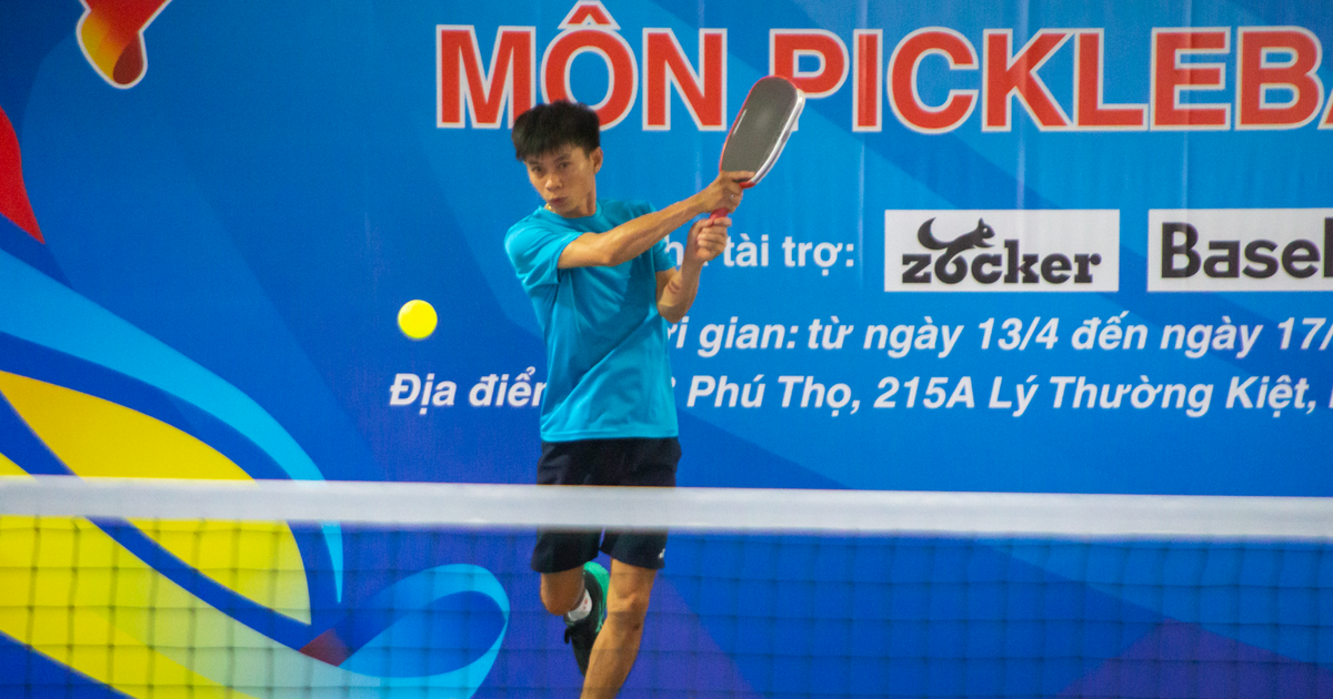 Hào hứng tranh tài giải pickleball Đại hội TDTT TP.HCM 2026