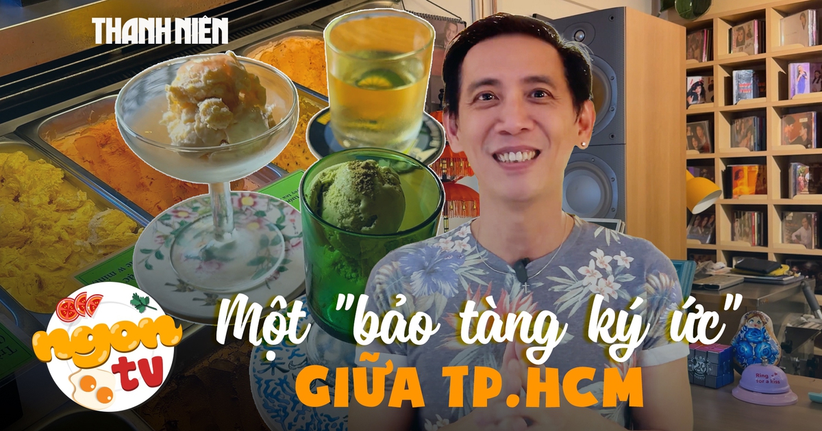 'Bảo tàng ký ức' thu nhỏ giữa TP.HCM: Một quán kem, nhiều câu chuyện