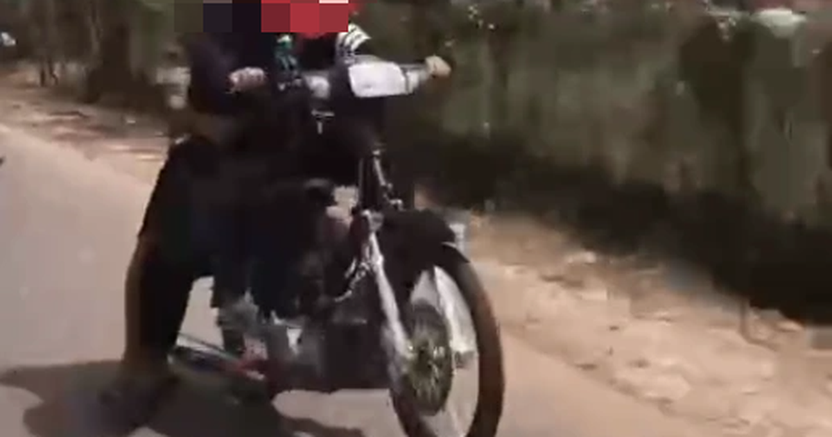 Xử lý thanh niên bốc đầu xe máy rồi đăng clip lên mạng xã hội